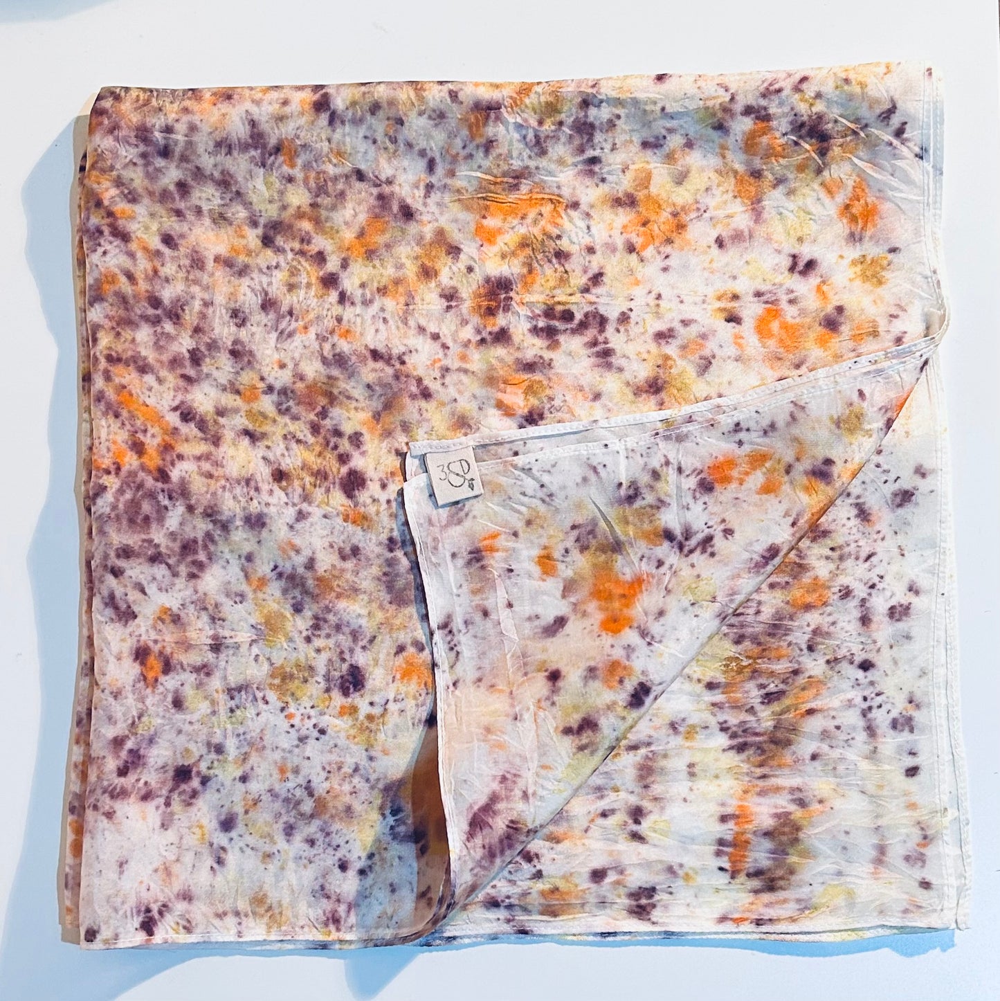 Botanical Silk Scarf Dye Kit - Purple Scabious