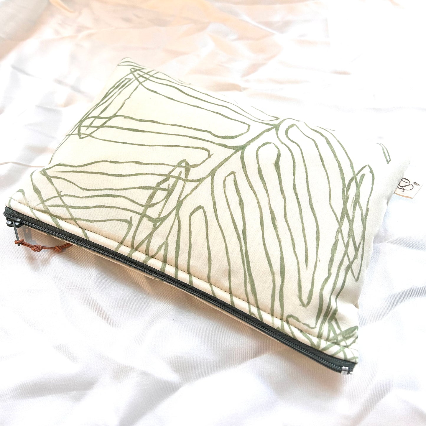 Naturally Dyed Silk Cluch Bag
