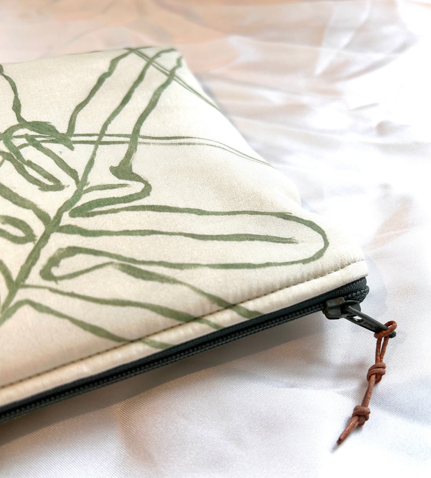 Naturally Dyed Silk Cluch Bag