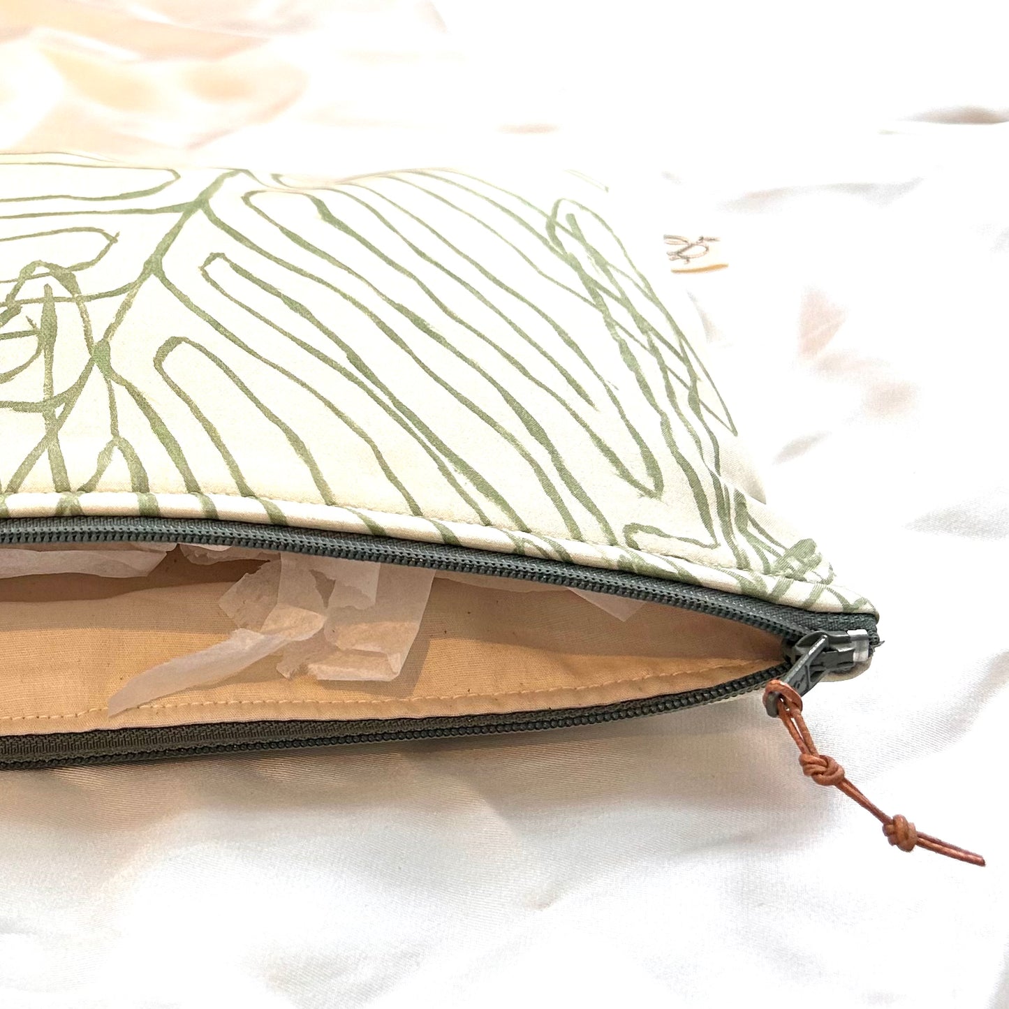 Naturally Dyed Silk Cluch Bag