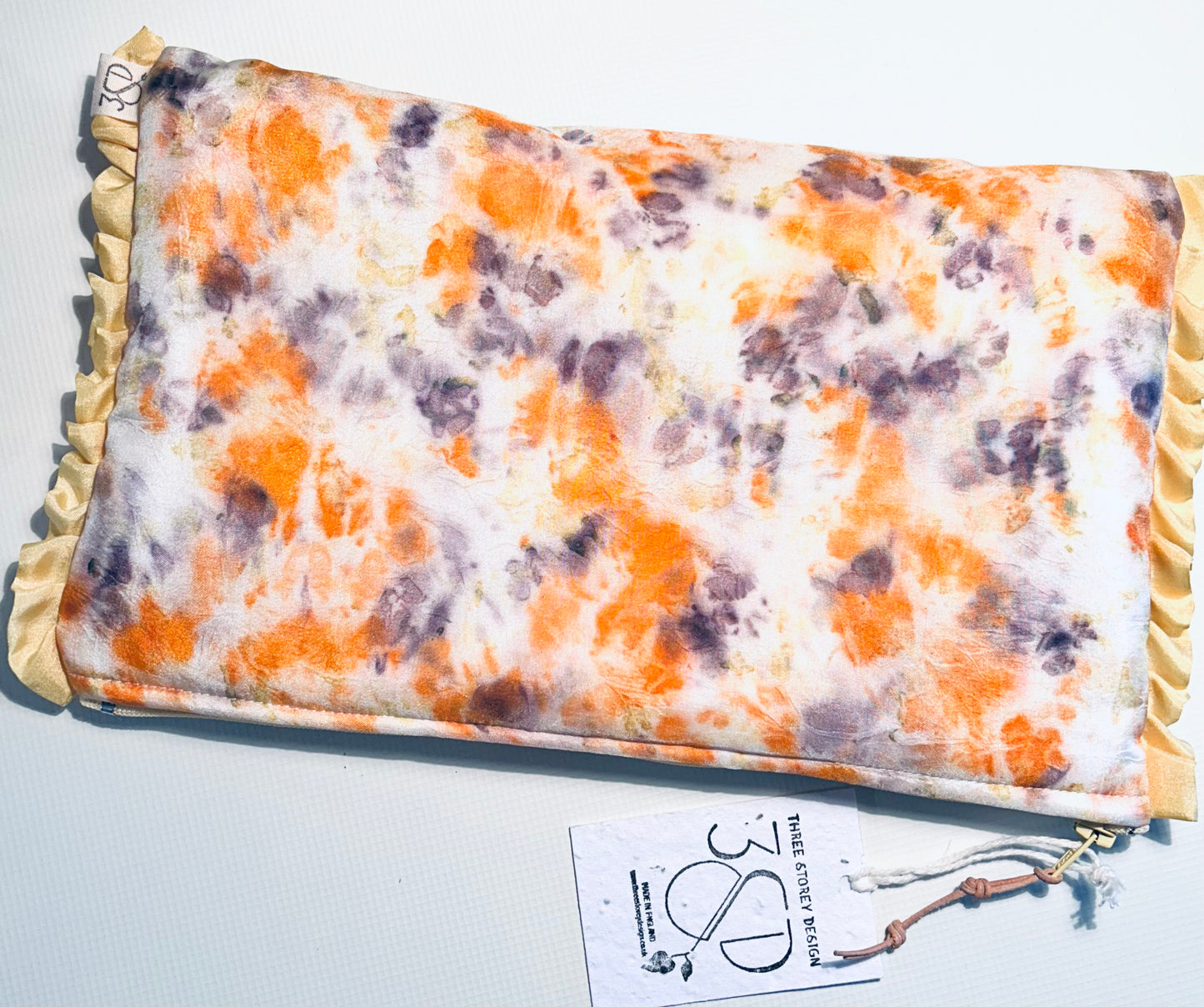 Naturally Dyed Silk Cluch Bag