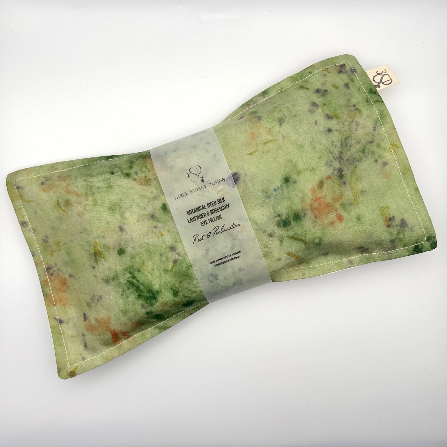 Silk Lavender & Rosemary Eye Pillow