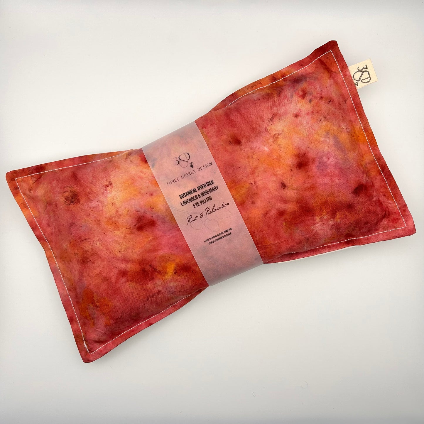 Silk Lavender & Rosemary Eye Pillow