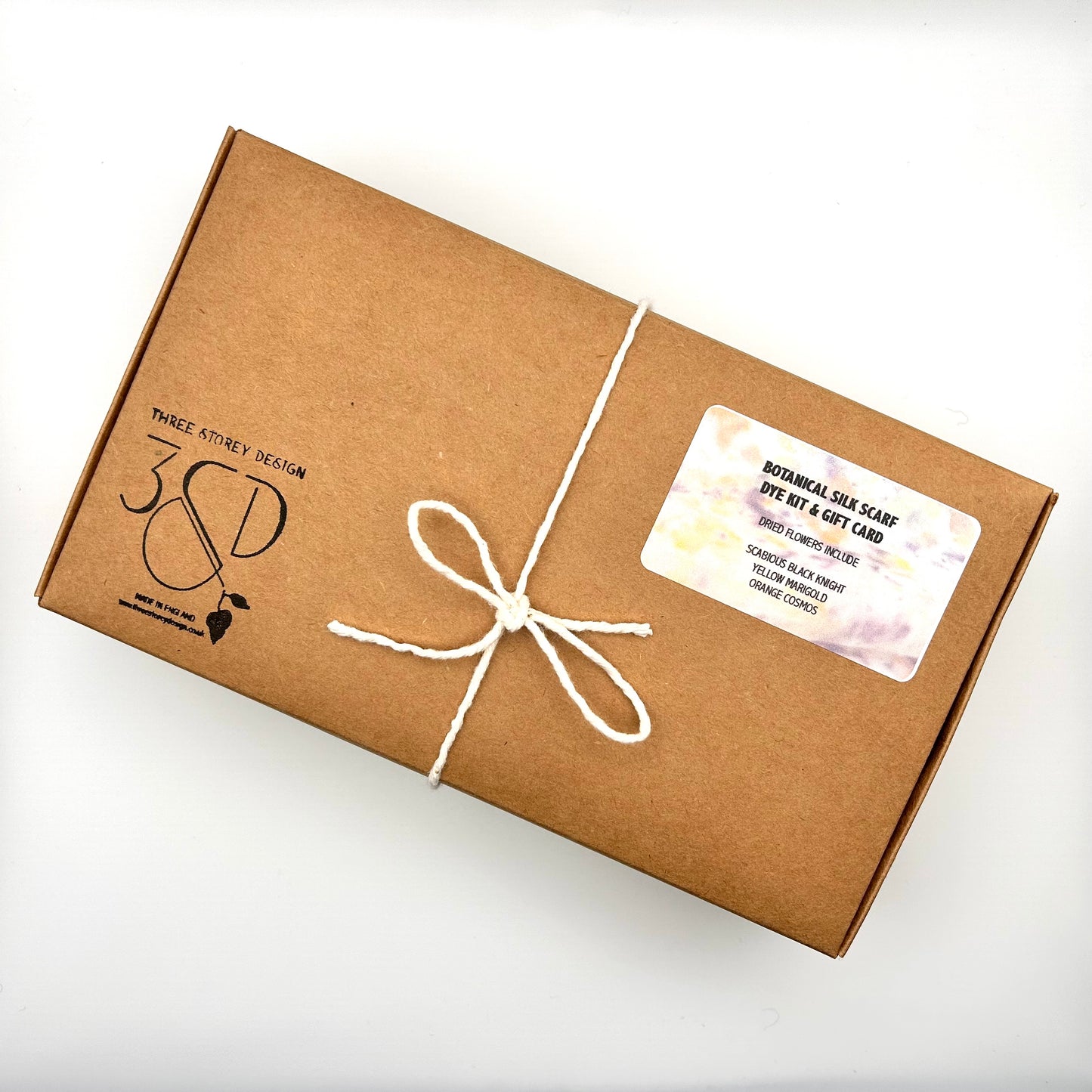 Botanical Silk Scarf Dye Kit - Purple Scabious