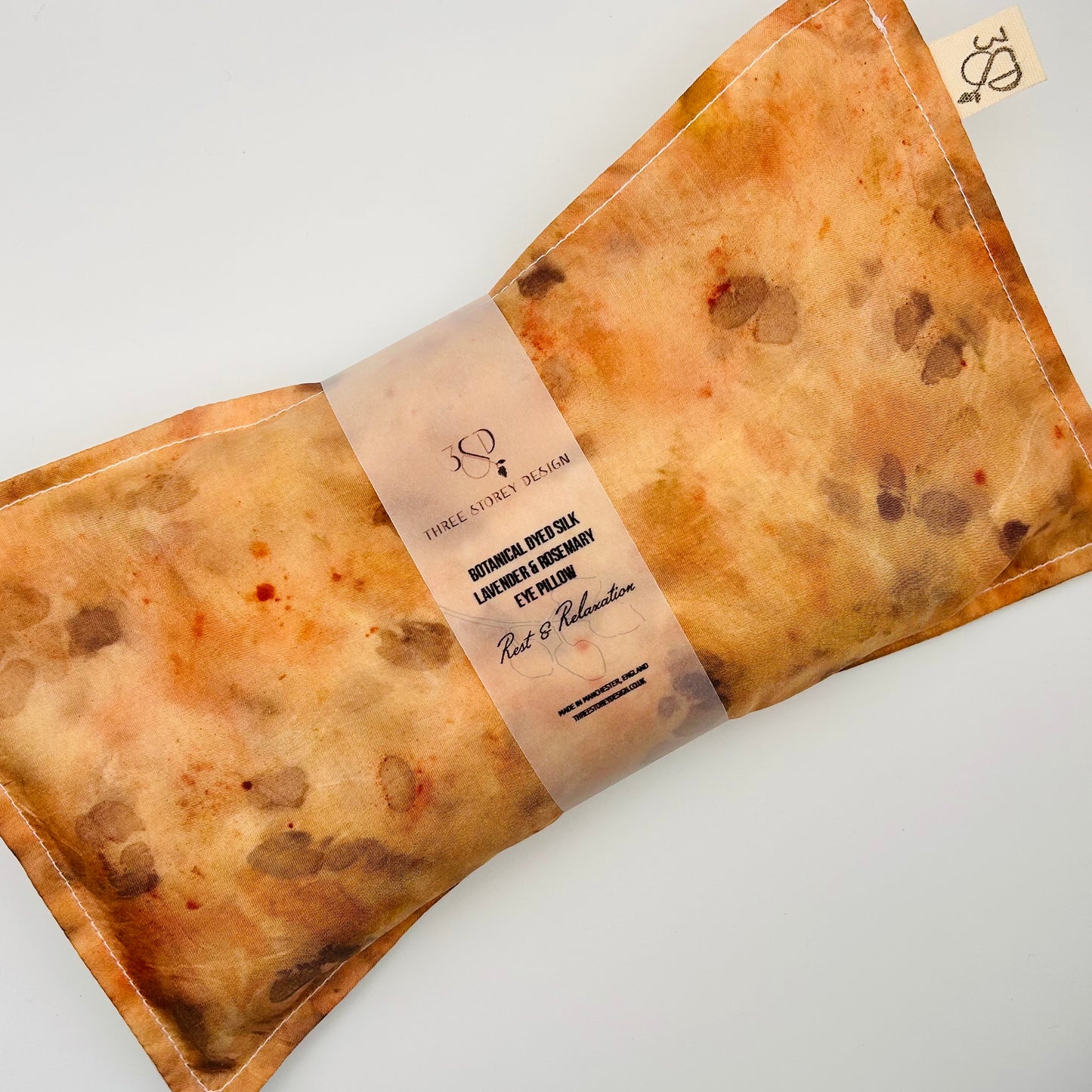 Silk Lavender & Rosemary Eye Pillow