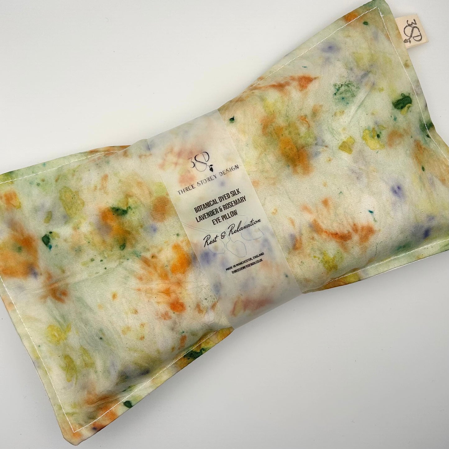 Silk Lavender & Rosemary Eye Pillow