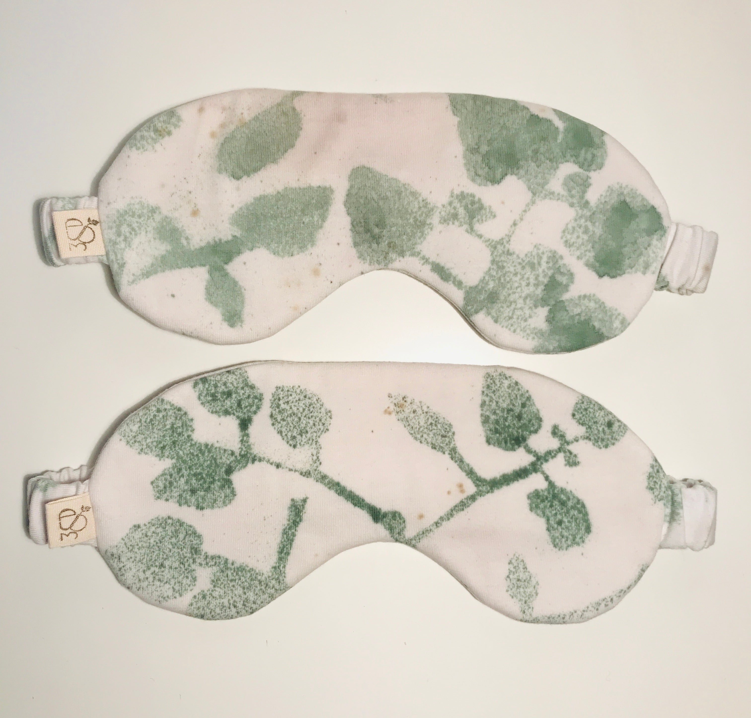 Green Leaf Eye Mask threestoreydesign