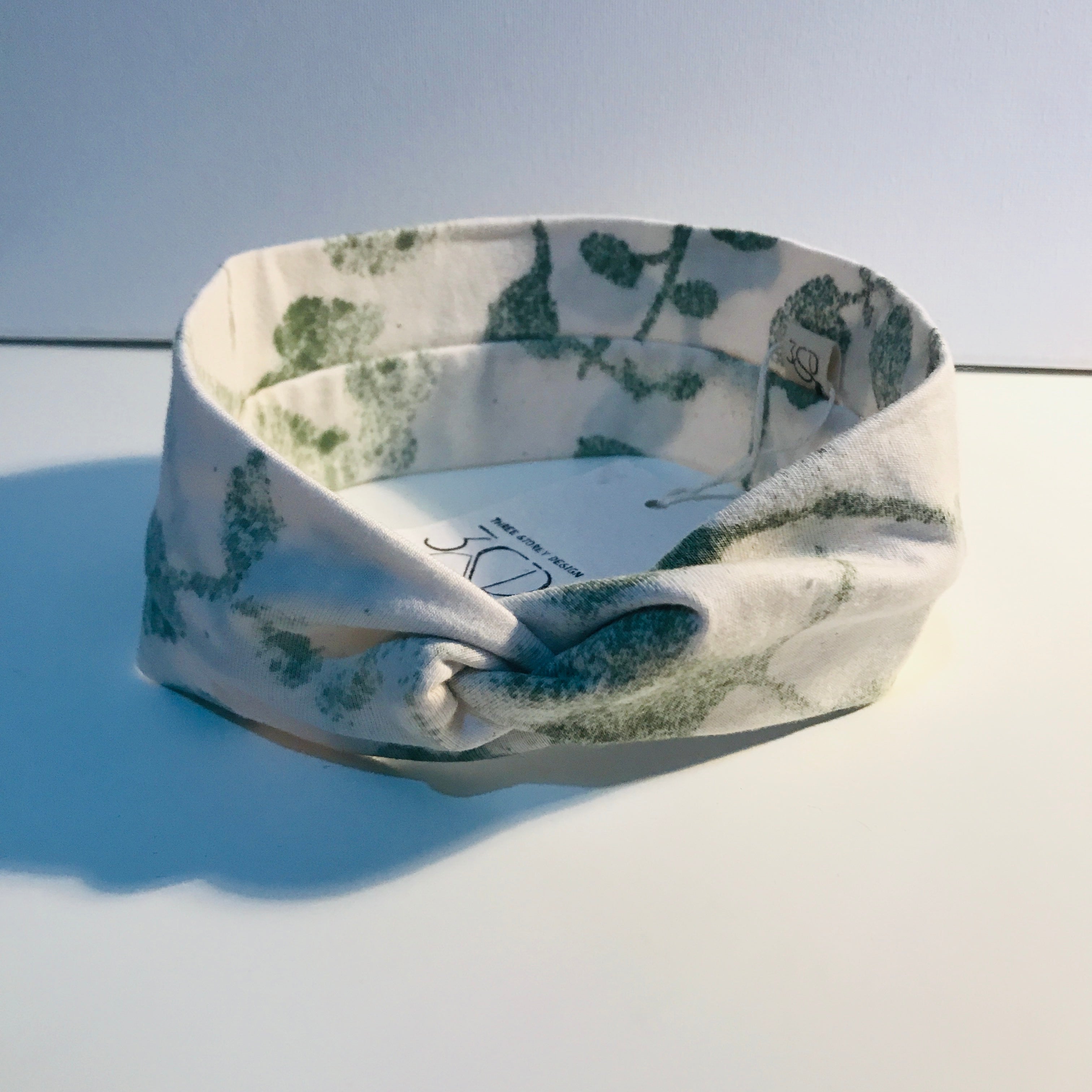 Green Leaf Headband threestoreydesign