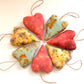 Silk Heart Lavender Bag/Decoration