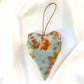 Silk Heart Lavender Bag/Decoration