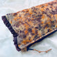 Naturally Dyed Silk Make-up bag