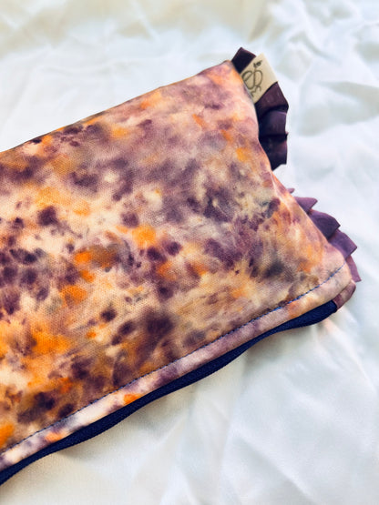 Naturally Dyed Silk Make-up bag