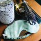 Habotai Silk Eye Mask with Lavender